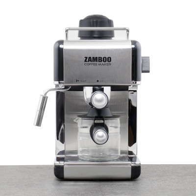 Máy pha cà phê Espresso Zamboo ZB-68CF - màu đen - hàng chính hãng
