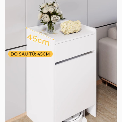 Tủ gỗ đa năng để robot hút bụi chất liệu gỗ MDF thương hiệu IGA - GP389