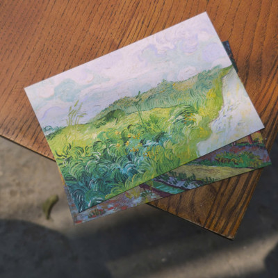 BỘ 100 POSTCARD VAN GOGH – Giấy mỹ thuật 300g cao cấp - Nho Xanh 