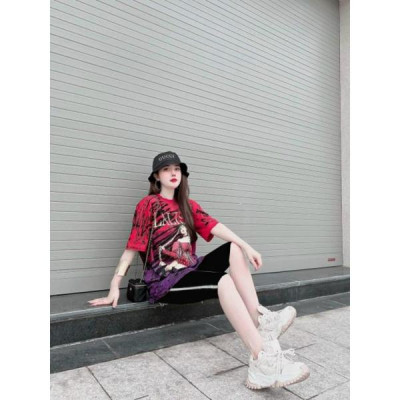 Đồ bộ lửng nữ form rộng in họa tiết hiện đại mẫu mới