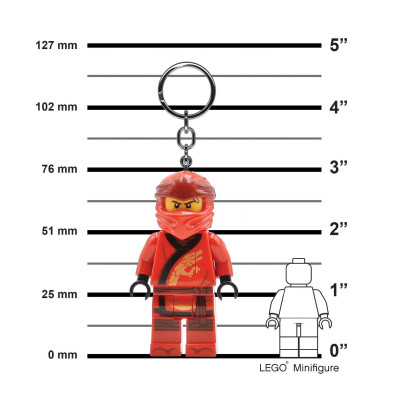 LEGO LICENSED KE149H Móc Khóa Có Đèn LEGO Ninjago - Kai