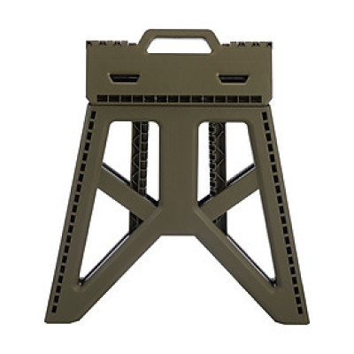 Ghế Bậc Xếp Gọn Nhựa PP XENO Màu Xanh Lá Đậm 2 Kích Thước|Index Living Mall| Nội Thất Thái Lan