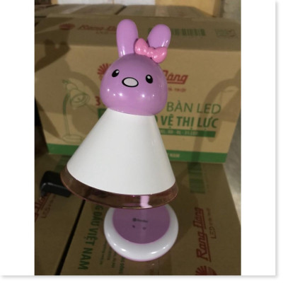 Đèn Bàn Cảm Ứng LED Rạng Đông RL-31.LED Thay đổi 3 cấp độ sáng, Đế đèn sáng 7 màu