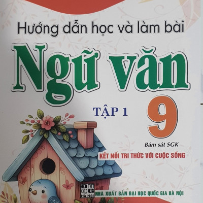 sách - combo hướng dẫn học và làm bài ngữ văn 9 - tập 1 + 2 (bám sát sgk kết nối tri thức với cuộc sống) (bộ 2 cuốn)