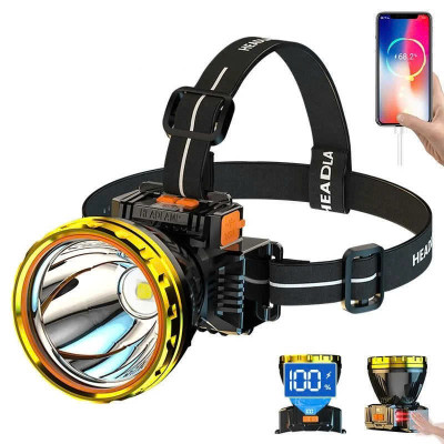 Đèn pin sạc choàng đầu siêu sáng TERINO K77 (chống nước, ánh sáng trắng)