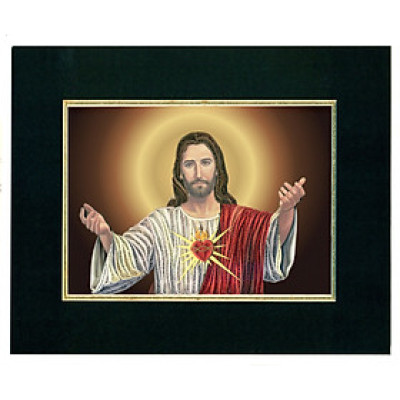 Tranh Giấy Xoắn Nghệ Thuật Hinh Chúa Jesus size 20x25cm