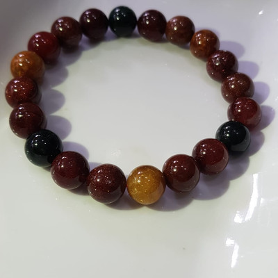 Vòng tay Nữ đá thạch anh tóc tam tài tự nhiên  Vòng vip size 10li / 10mm đậm đẹp đa sắc đậm sang trọng đẹp quyến rũ quyền lực  Ý nghĩa chiêu tài hút lộc may mắn, tài lộc tiền tài và sức khỏe món quà thật sự ý nghĩa ạ