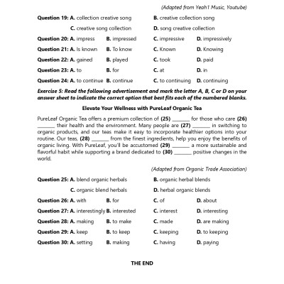 Sách - 1000 Câu Trắc Nghiệm Luyện Kỹ Năng Đọc Điền – Đọc Hiểu Môn Tiếng Anh - Cô Phạm Liễu