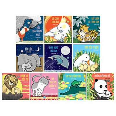 Combo Thủ Thỉ Cùng Con (10 Cuốn)