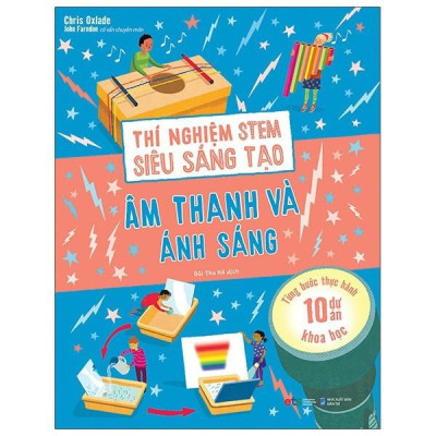 Sách Bộ Thí nghiệm stem siêu sáng tạo (Combo 4 cuốn)  - Bản Quyền