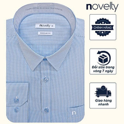 ÁO SƠ MI NAM DÀI TAY NOVELTY REGULAR FIT RECYCLED