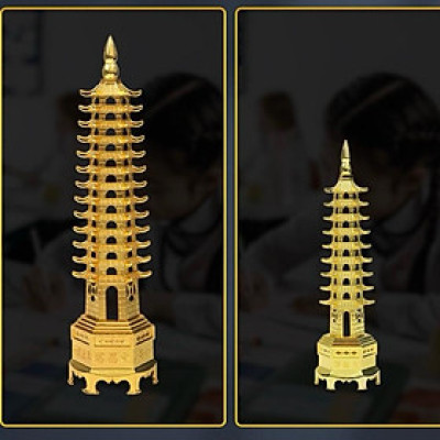 Tháp văn xương 9 tầng hợp kim đồng cầu đỗ đạt công danh