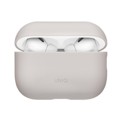 Bao Case cho Airpods Pro 3 UNIQ Lino Hybrid Silicone Case - Hàng Chính Hãng