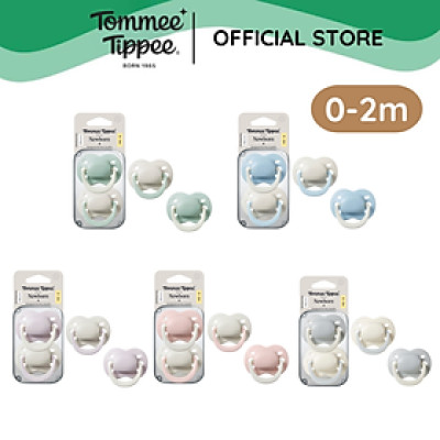 Ty Ngậm Sơ Sinh Newborn Cho Bé Tommee Tippee 0-2 Tháng (Vỉ Đôi) 