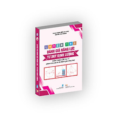 Sách Luyện thi Đánh giá Tư duy và Năng lực ( phần Tư duy định lượng ) xbtt