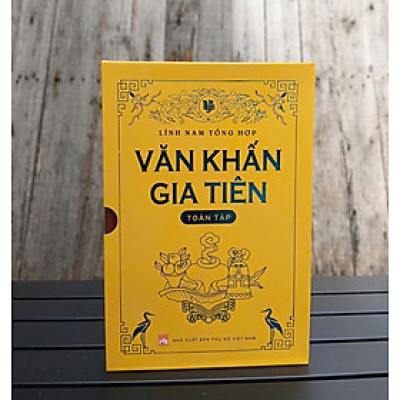 Sách Văn Khấn Gia Tiên (toàn tập) - Bản cao cấp, có hộp