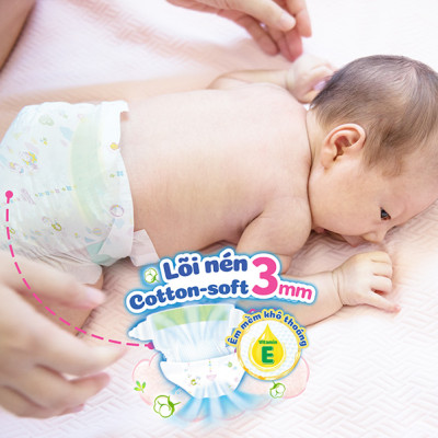 Combo 2 Gói Tã Bỉm DÁN Bobby đủ size S80/M76/L68/XL62/XXL56 miếng