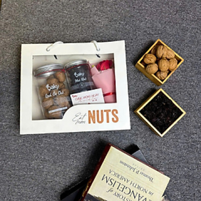 [SẴN - SET QUÀ TẶNG 20/10] Hạt Dinh Dưỡng Nhập Khẩu Oaky - Túi Quà Tặng Cho Bạn Gái, Mẹ, Cô Giáo