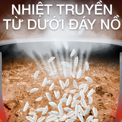 Nồi Cơm Điện Nắp Rời Kim Cương 15R (1.5L) - Hàng Chính Hãng