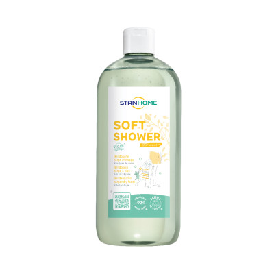 Sữa tắm, rửa mặt không xà phòng hương yến mạch Stanhome Soft Shower 740ML