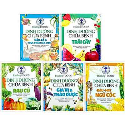 Combo Dinh Dưỡng Chữa Bệnh (5 Cuốn) Tái bản 2021  - Bản Quyền