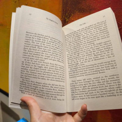 Sách - The English Patient by Michael Ondaatje - Booker Prize Winner, Tiểu thuyết đoạt giải