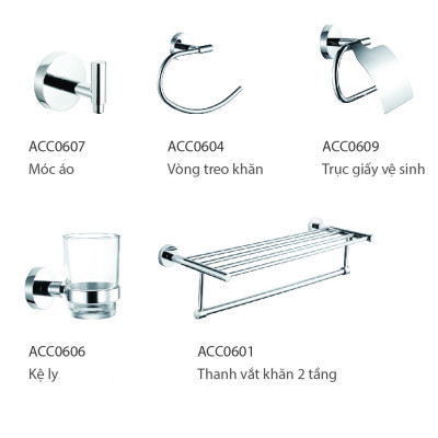 Lô giấy vệ sinh có tấm che Moen - ACC0609 