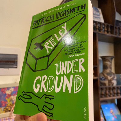 Sách - Ripley Under Ground by Patricia Highsmith |  Crime / Mystery Thriller Fiction / Ngoại văn