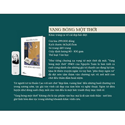 (Ấn bản đặc biệt kỷ niệm 20 năm Nhã Nam) VANG BÓNG MỘT THỜI - Nguyễn Tuân - Nhã Nam