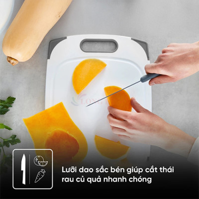 Dao làm bếp Titanium Tefal Fresh Kitchen (15cm/20cm) - Hàng chính hãng