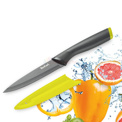 Dao gọt trái cây Titanium Tefal Fresh Kitchen 12cm K1220704 - Hàng chính hãng