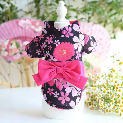 VÁY HOA KIỂU NHẬT BẢN SANG TRỌNG TỪ TỪ 0.5-8KG DÀNH CHO CHÓ MÈO