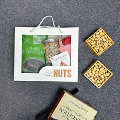 [SET QUÀ TẶNG 20/10] Hạt Dinh Dưỡng Nhập Khẩu Oaky Tặng Bạn Gái, Mẹ, Cô Giáo - Hạt Chia Ned & Hạt Dẻ