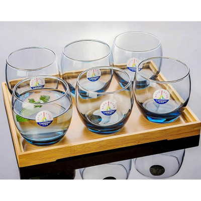Bộ cốc thủy tinh Luminarc 6 chi tiết 320ml J1584/V7209, thủy tinh không chì, an toàn sức khỏe