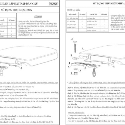 NẮP BÀN CẦU RƠI ÊM HA-33