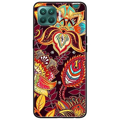 Ốp lưng dành cho Oppo A93 - F17 Pro mẫu Họa Tiết Hoa Đa Màu