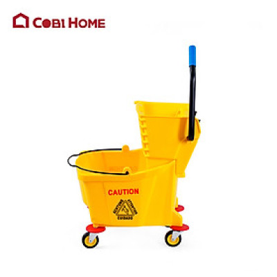 xe đẩy lau nhà, xe đẩy dọn vệ sinh công nghiệp, xe đẩy vệ sinh sàn nhà 36L; 28L; 35L