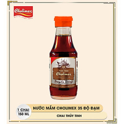 Nước mắm Cholimex 35 độ đạm - chai thuỷ tinh 150ml