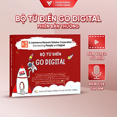 Bộ Từ Điển Go Digital Song Ngữ Bản Thường ĐÀO TẠO TIN HỌC Kèm Bản Đọc Ghi Âm Giúp Nghe Và Nói Thạo Thuật Ngữ Marketing