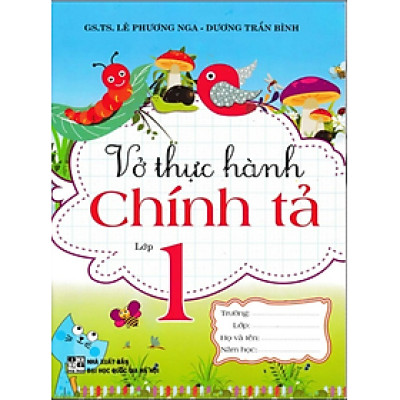 Sách - Vở Thực Hành Chính Tả Lớp 1