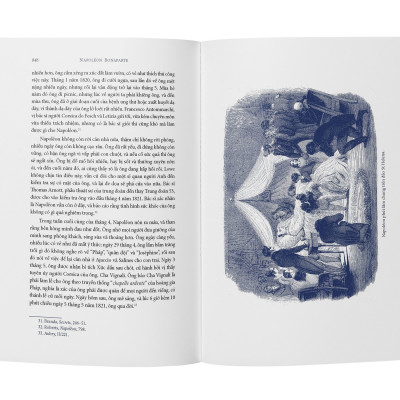 Sách Napoléon Bonaparte Tặng bookmark Vadata