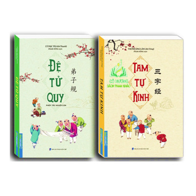 Sách - Combo 4c - Thái Căn Đàm,Đệ tử quy,Thiên tự văn,Tam tự kinh (MT)