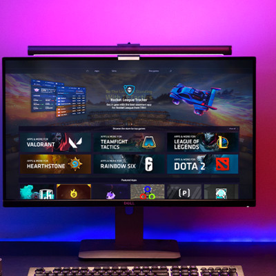 {LIMITED EDISION] ĐÈN TREO MÀN HÌNH THÔNG MINH YEELIGHT PRO RGB YLYTD0003 (màu đen) - Hỗ trợ Razer Chroma - Bản US có sẵn Adapter