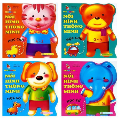 Sách - Nối Hình Thông Minh - Học Chữ A - Z - Tân Việt Books