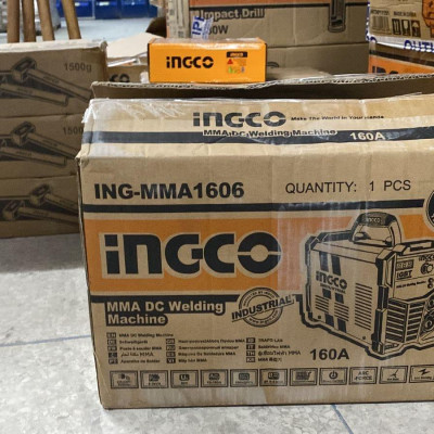 MÁY HÀN QUE BIẾN TẦN INVERTER 160A MMA INGCO ING-MMA1606 (CHUYÊN KÉO QUE 1.6-4MM)- HÀNG CHÍNH HÃNG