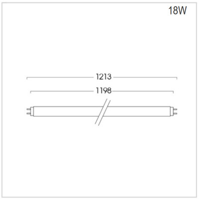 BÓNG ĐÈN LUMAX#ECOSAVE PLUS T8-1800LM/765/18W/OT/MOVING SENSOR