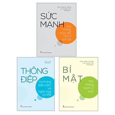 Combo sách: Bí Quyết Thấu Hiểu Bản Thân (MinhLongbooks)