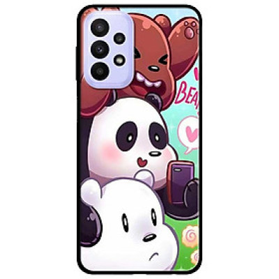 Ốp lưng dành cho Samsung A23 4G - A53 5G - A73 mẫu Gấu Tim