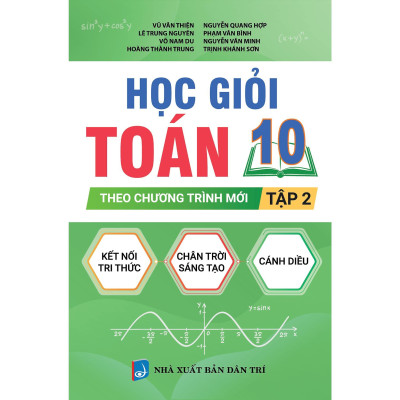 Sách - Em Học Giỏi Toán 10 - Combo 2 Tập - Biên Soạn Theo Chương Trình Mới - Khang Việt Book