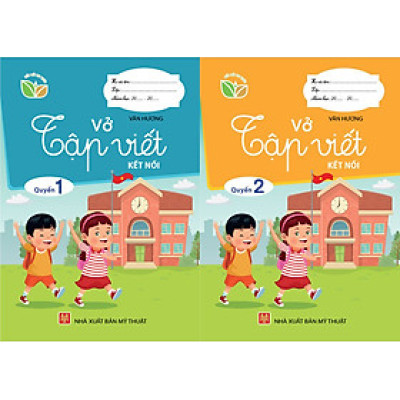 Sách - Combo 2 cuốn - Vở Tập Viết  KẾT NỐI Quyển 1 & Quyển 2.